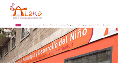 Desktop Screenshot of centroaleka.com